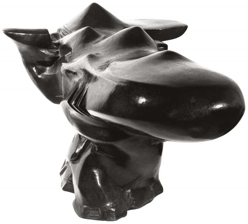 Jean Chauvin - Sculpteur - Guerre - bronze - 1939